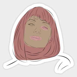 Najwa Nimri Sticker